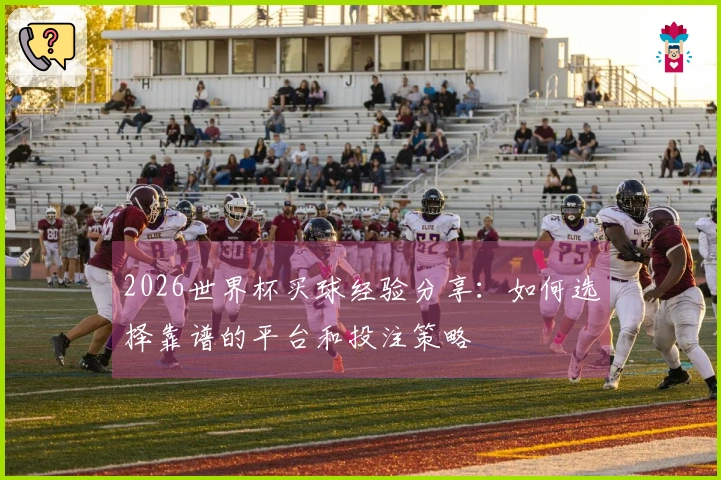 2026世界杯买球经验分享：如何选择靠谱的平台和投注策略